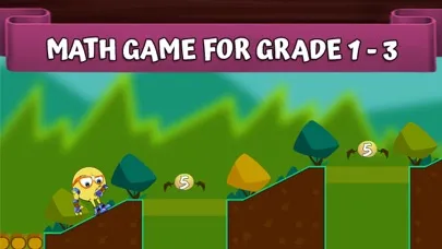 Captures d'écran de Math Bridges School: Fun Games