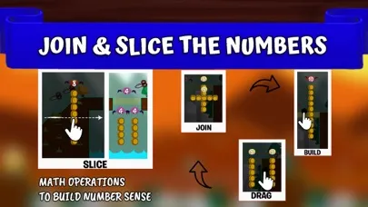 Captures d'écran de Math Bridges School: Fun Games