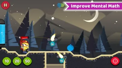 Capturas de tela do Math Rescue School - Rounding