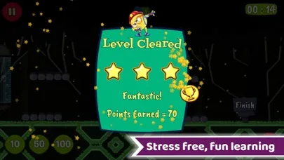 Capturas de tela do Math Rescue School - Rounding
