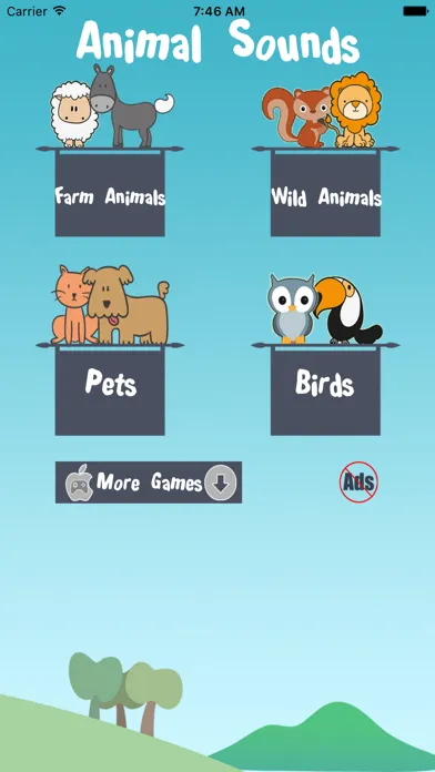Captures d'écran de Animal Sounds And Pictures for Toddlers