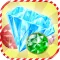 3D Candy Gem Blitz - Crush 3 jewels to match