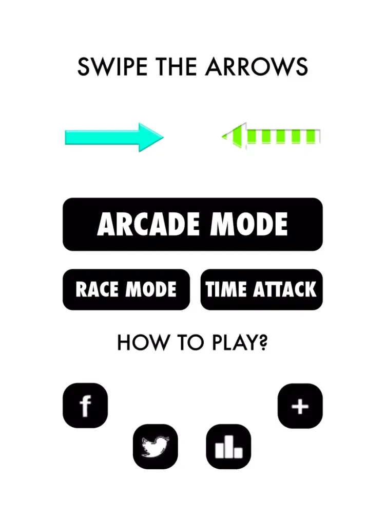 Arrows Swipe Challenges - Arcade Master Challenges iPad 应用截图