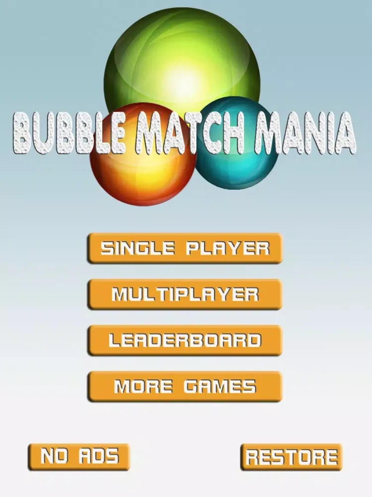 Bubble Match Mania - match three to pop and clear the level iPad  Screenshots