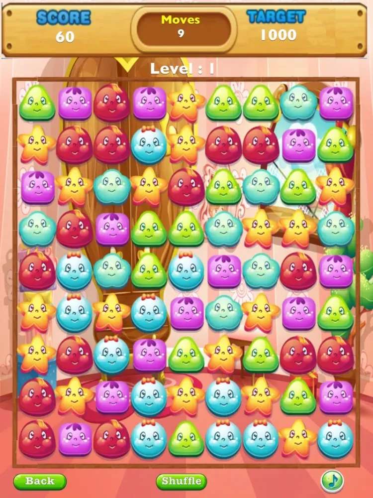 Cartoon Candy Blitz - Match Three Jelly Candies To Win iPad  Screenshots