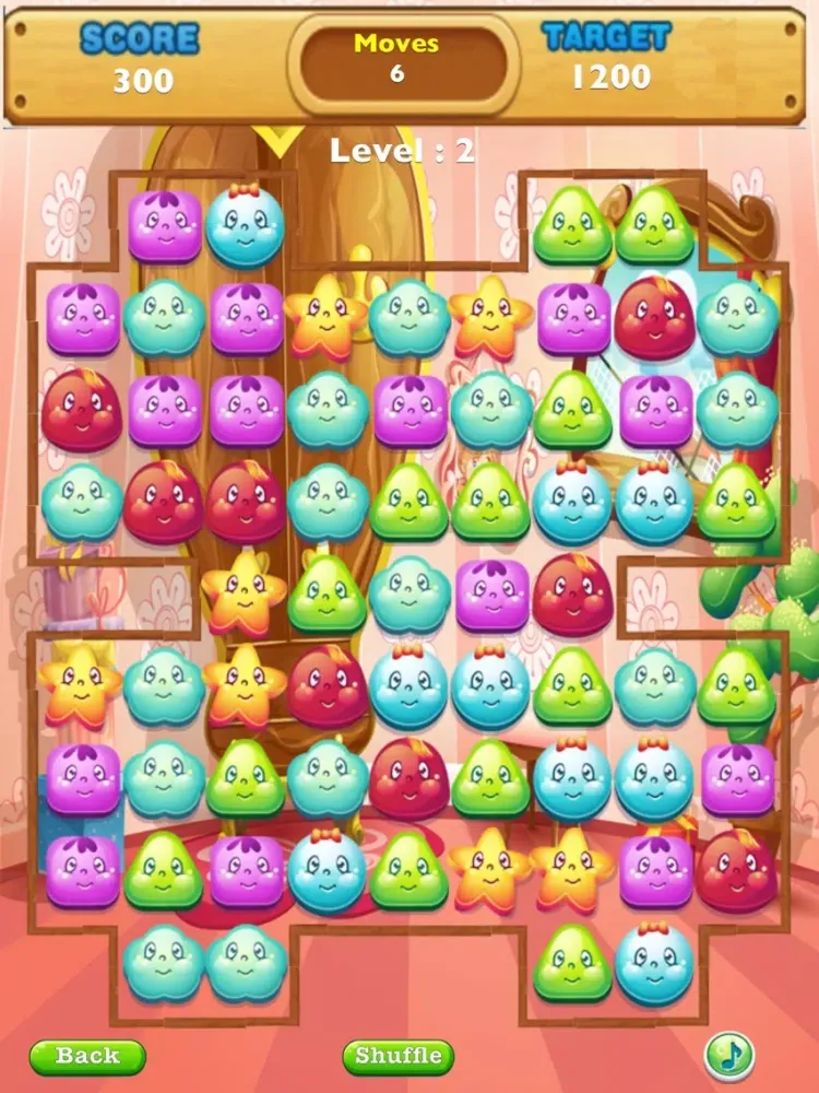 Cartoon Candy Blitz - Match Three Jelly Candies To Win iPad  Screenshots