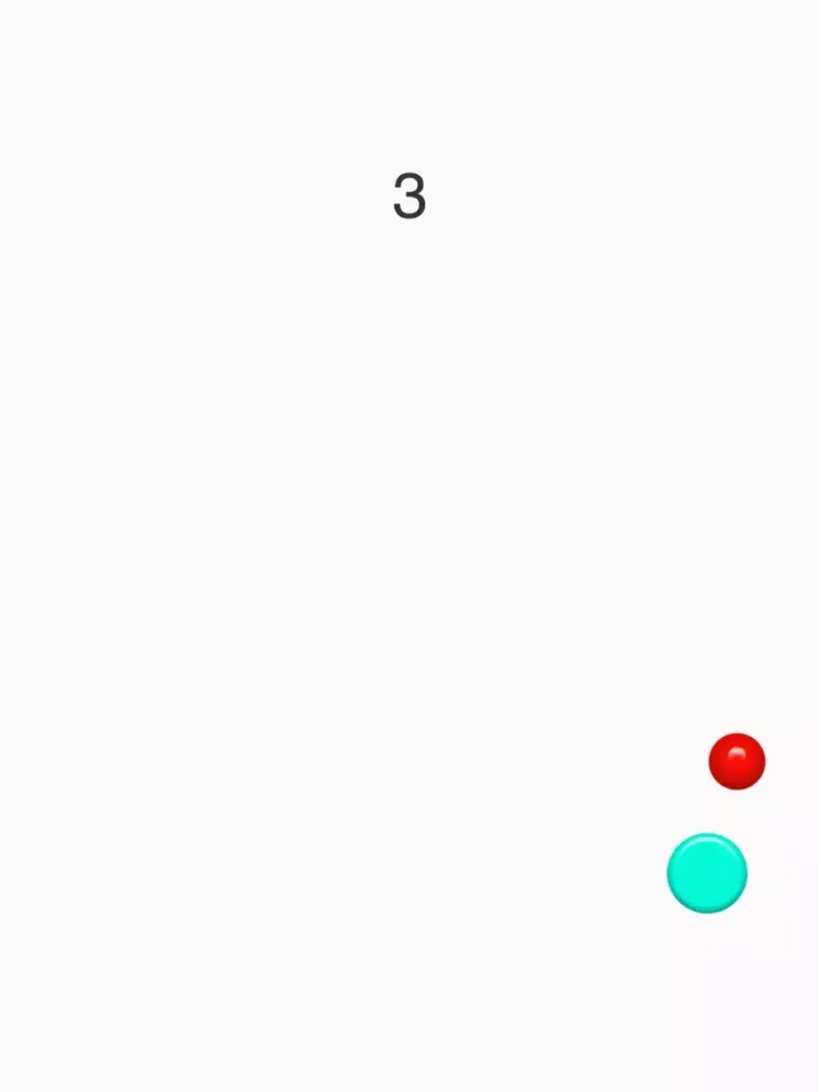 Tangkapan skrin Circle Bounce Arcade - A Retro Retry Game iPad