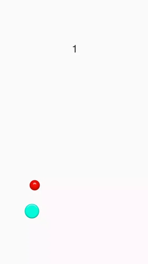 Tangkapan skrin Circle Bounce Arcade - A Retro Retry Game