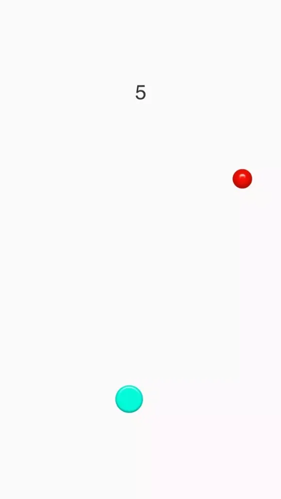 Tangkapan skrin Circle Bounce Arcade - A Retro Retry Game