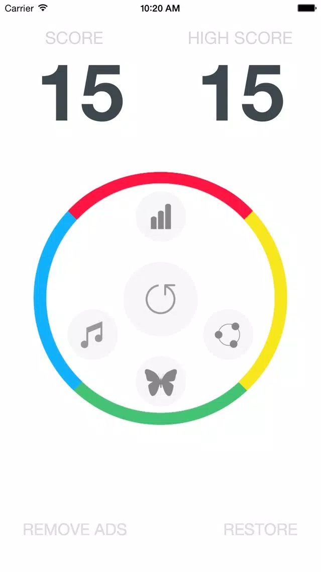 Crazy Color Wheel Arcade स्क्रीनशॉट