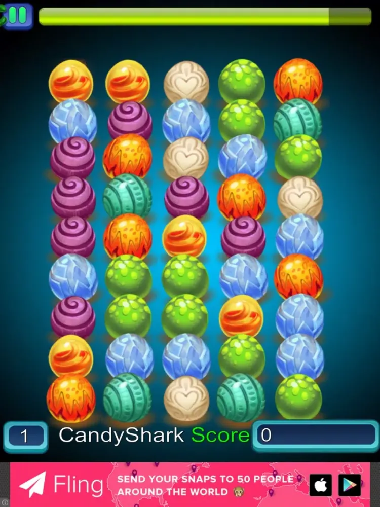 Crazy Monkey World : Candy Eggs Crunch ! iPad 應用截圖