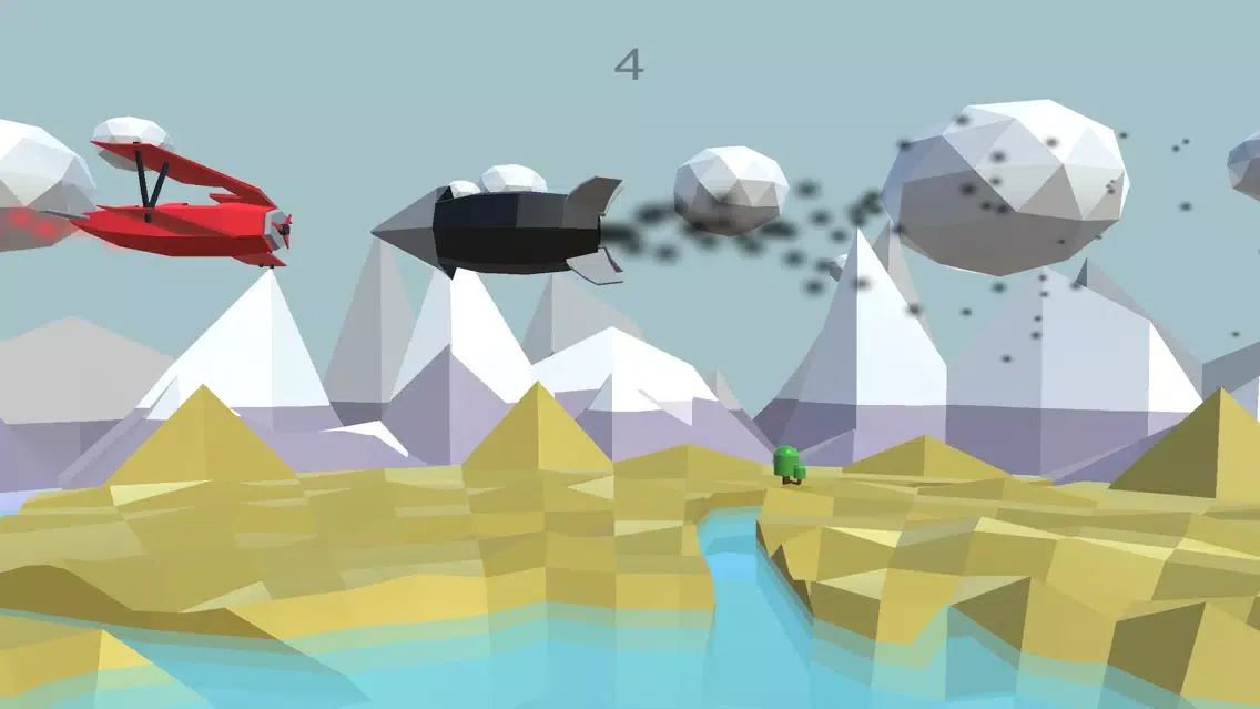 Dodgy Plane - Don't smash the rockets! 3D 스크린샷