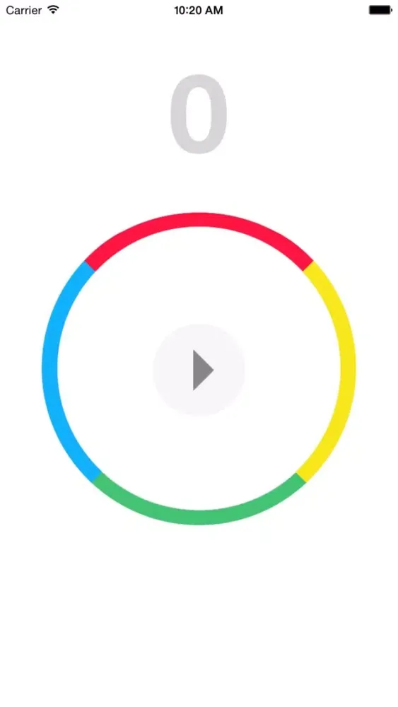 ภาพหน้าจอของ Impossible Color Wheel Crush - Match the line to the circle color