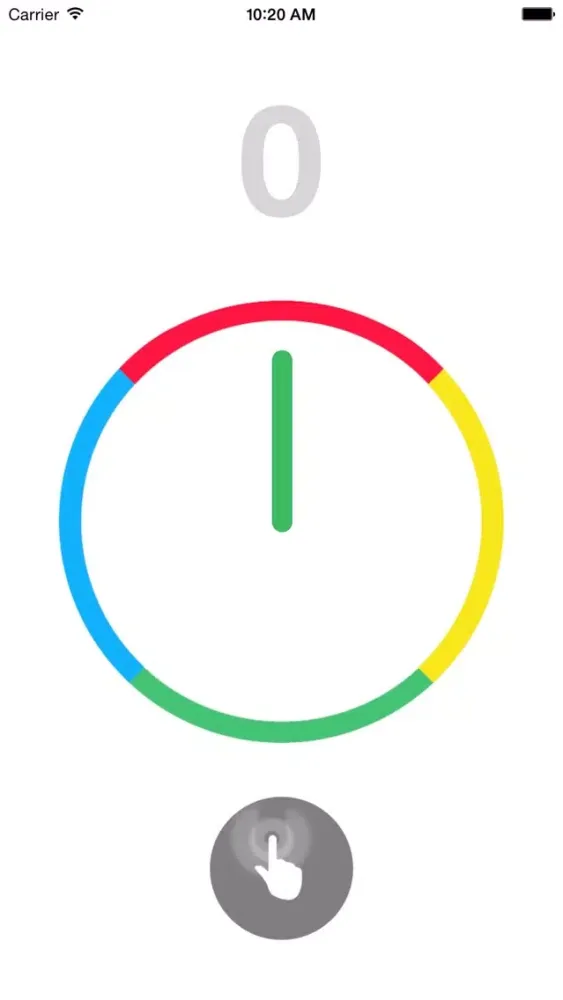 ภาพหน้าจอของ Impossible Color Wheel Crush - Match the line to the circle color