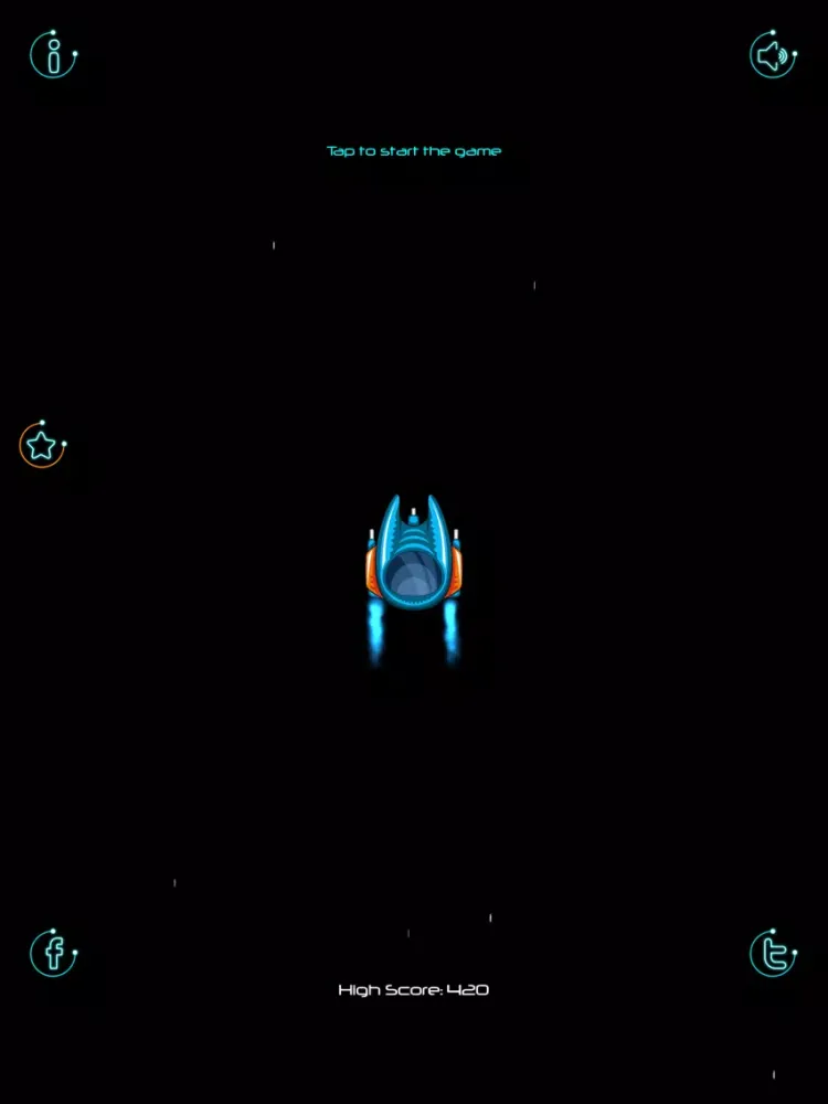 صور Outer Space Invaders - Asteroids, Stars, And Space Rocket Wars iPad 
