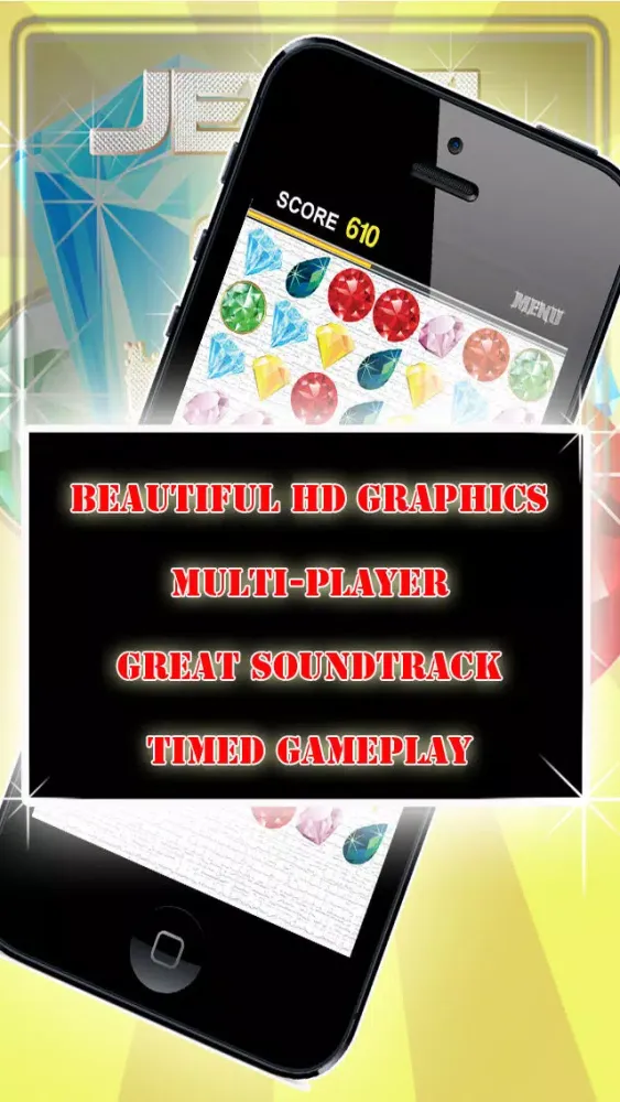 Jewel Blitz Frenzy - match three to crush the gems應用截圖