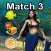 Mermaid Princess Fantasy Match - match three items to crush the levels