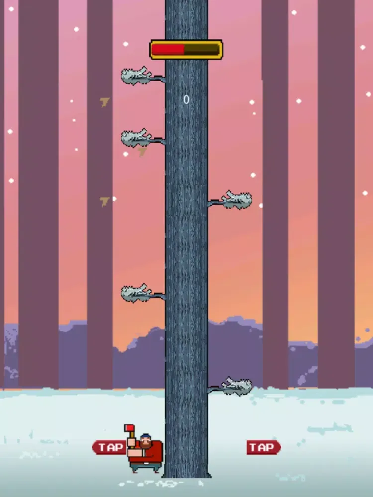 Timber Logger Man Arcade - Chop the Tree iPad  Screenshots