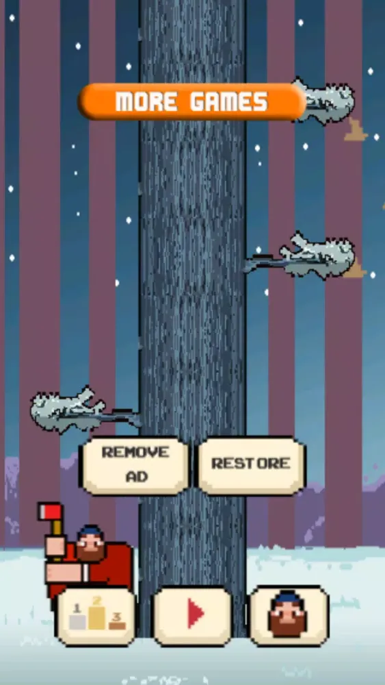 Timber Logger Man Arcade - Chop the Tree Screenshots
