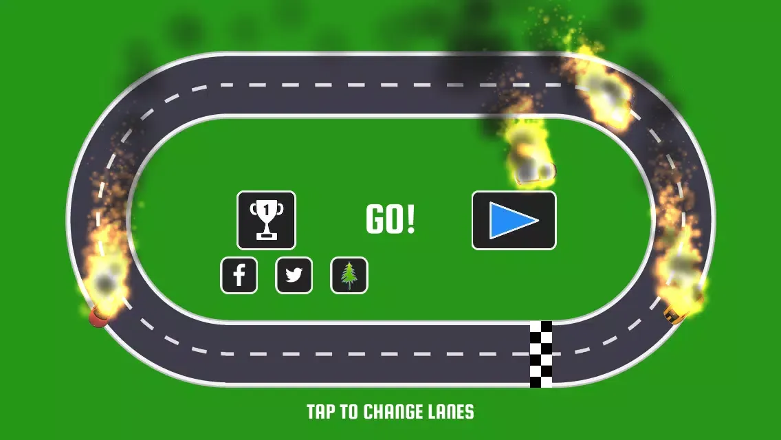 Wrong Way Race Track - Endless Racing Game স্ক্রিনশট