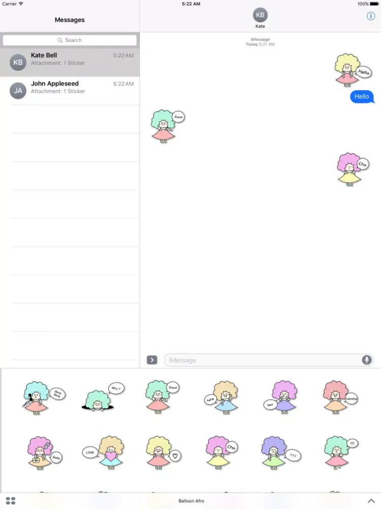 Balloon Afro iPad  Screenshots