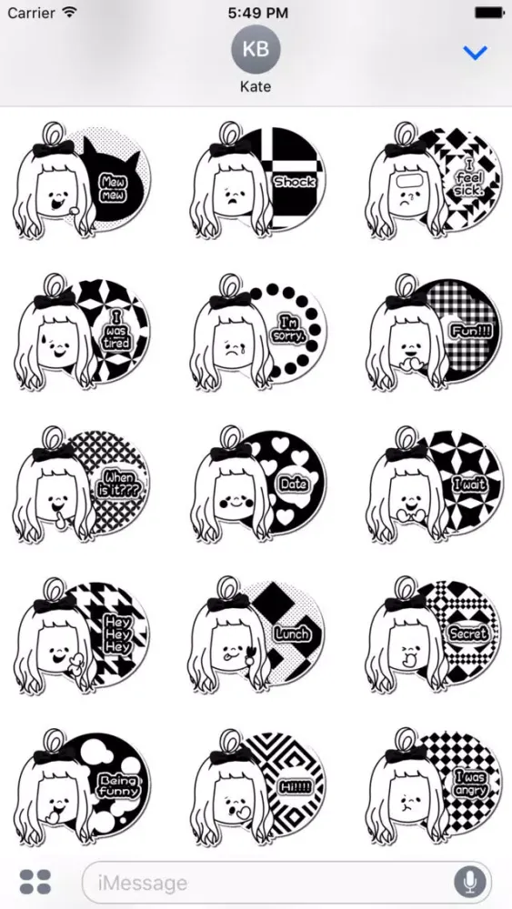 Girl of the monotone應用截圖