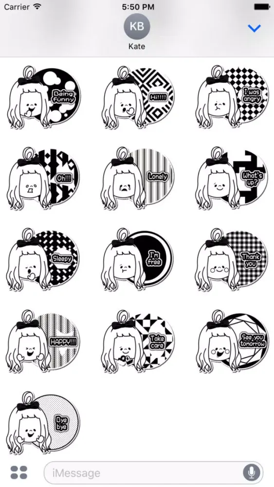 Girl of the monotone應用截圖
