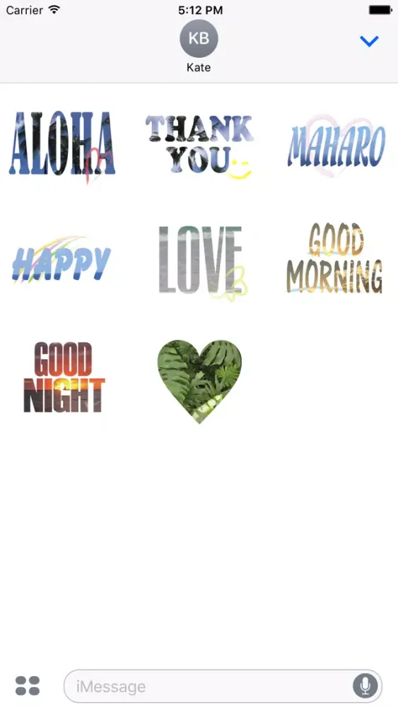 تصاویر Hawaii Sticker