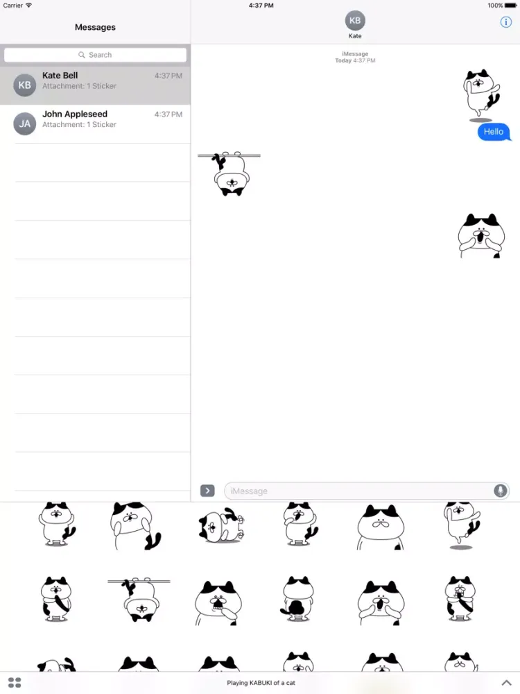 Playing KABUKI of a cat iPad  Ekran Görüntüleri