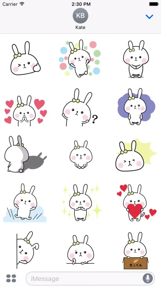 Ảnh chụp màn hình của Ribbon Rabbit
