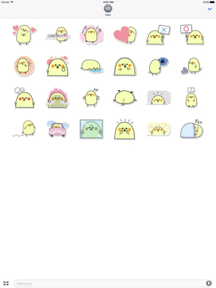 Tangkapan skrin Seal of the chick 2 iPad 