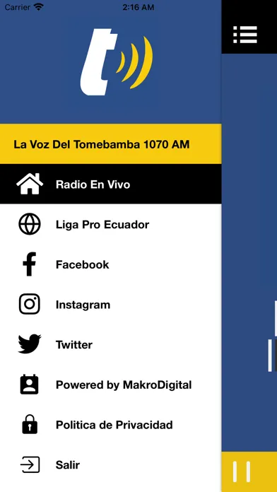 Radio La Voz Del Tomebamba Ekran Görüntüleri