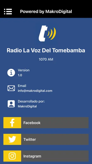 Radio La Voz Del Tomebamba Ekran Görüntüleri