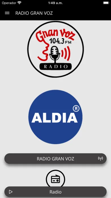 Radio Gran Voz 104.3 FM سکرین شاٹس