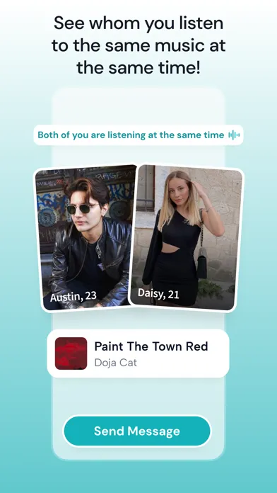 Ảnh chụp màn hình của makromusic: Dating for Spotify