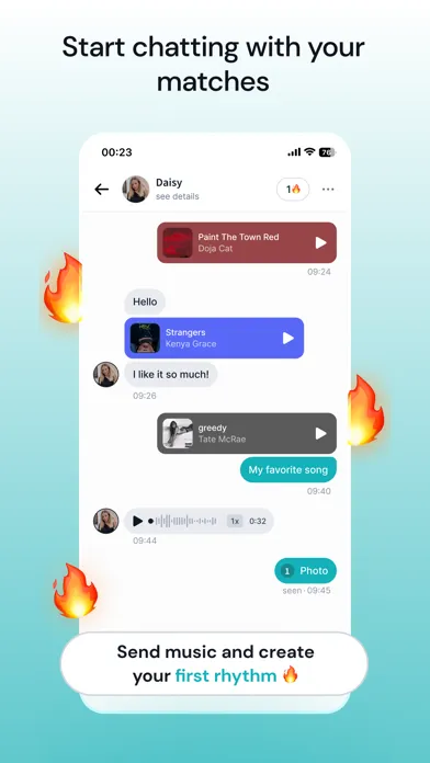 Ảnh chụp màn hình của makromusic: Dating for Spotify
