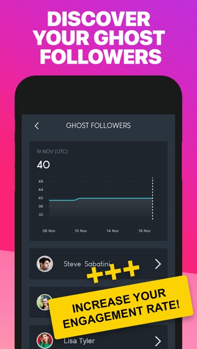 Tangkapan layar IG Analyzer Profile Tracker