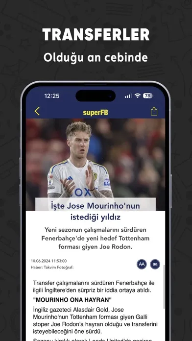SuperFB - FB 1907 Haber Ekran Görüntüleri
