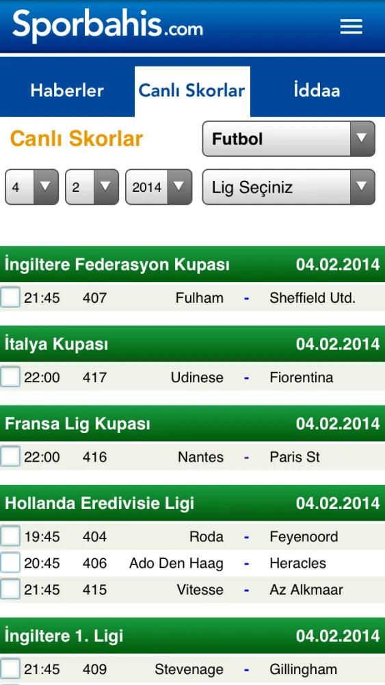 Sporbahis Screenshots