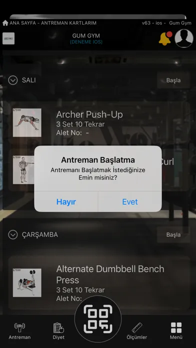 Gum Gym Fitness Club应用截图