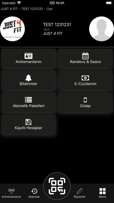 ภาพหน้าจอของ JUST 4 FİT