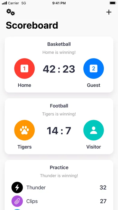 Scoreboard Go - Keep Score應用截圖