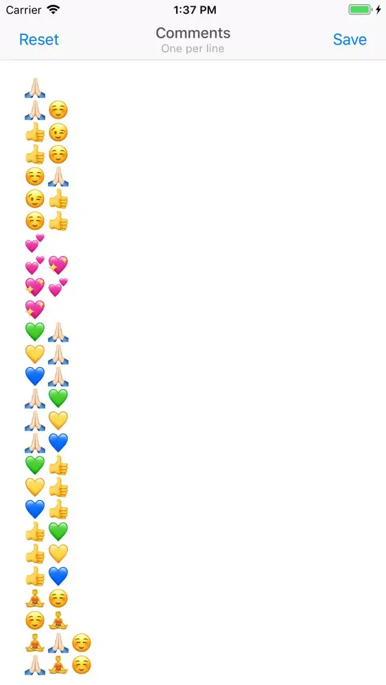 Comment Keyboard for Instagram 스크린샷