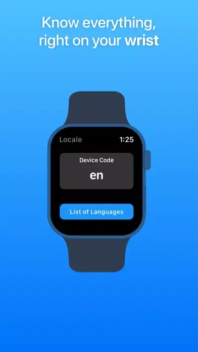 Tangkapan skrin Locale: System ISO Codes