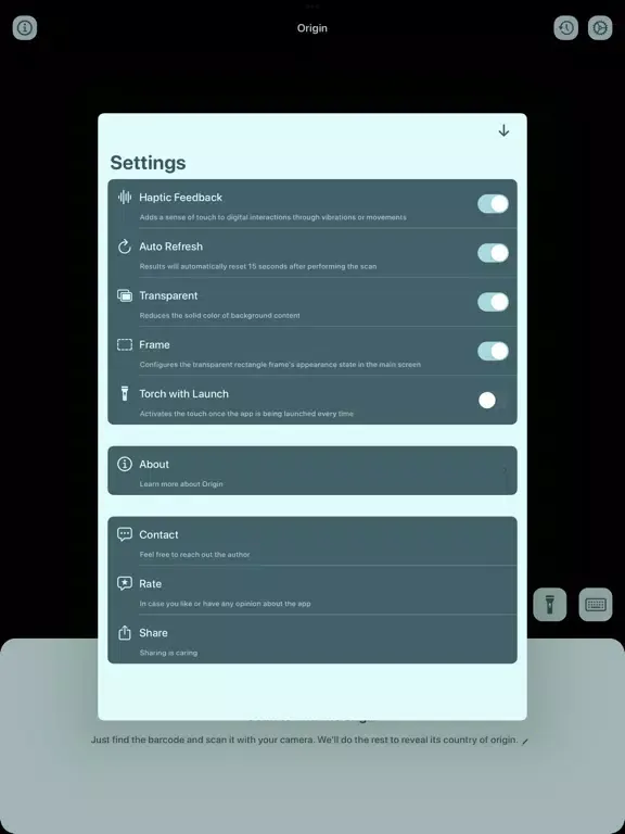 Zrzuty ekranu Origin: Producer Region Finder iPad 