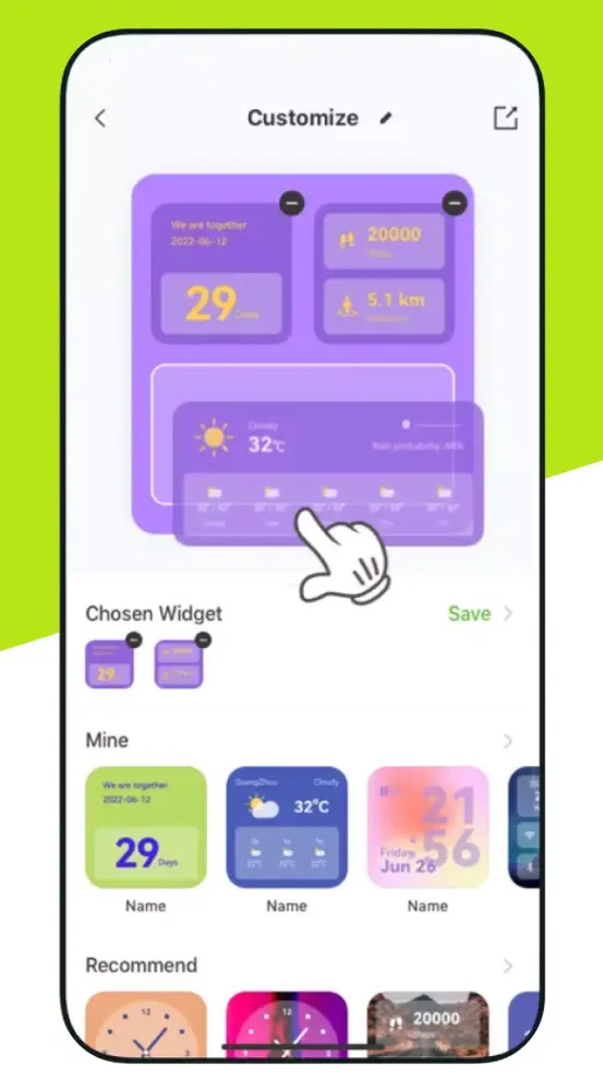Lock Screen- Widgetable Screenshots