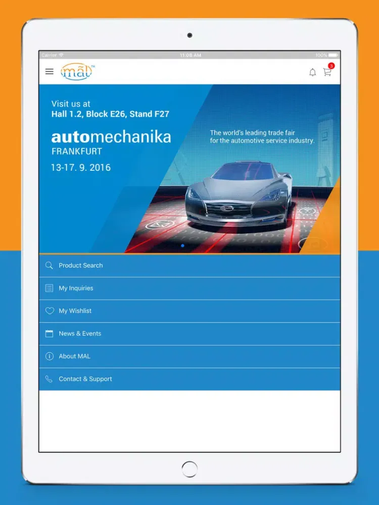 MAL - Metallic Auto Liners iPad  Screenshots