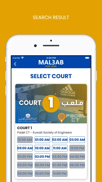 Capturas de tela do Mal3ab Kuwait