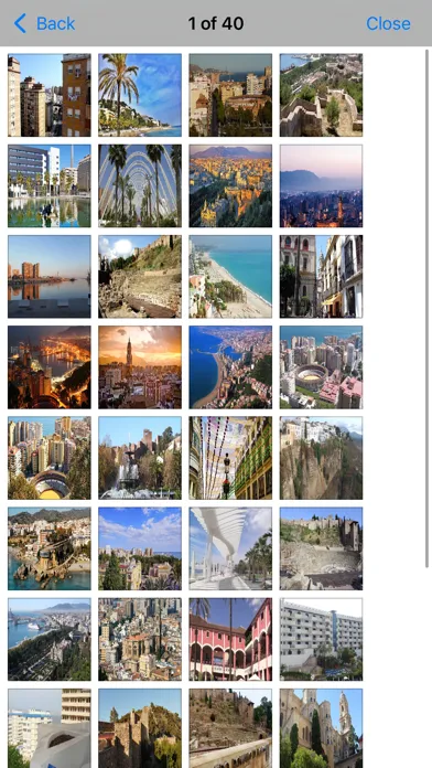 Tangkapan skrin Malaga City Guide