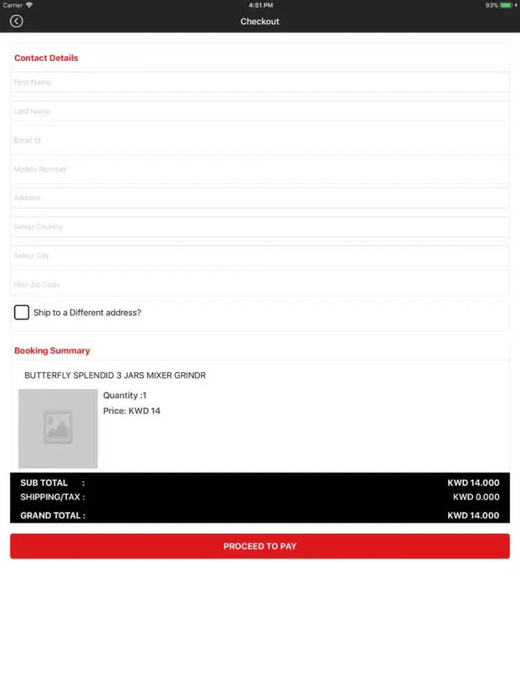 Q8ShopMe iPad  سکرین شاٹس